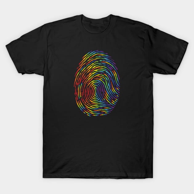 Fingerprint T-Shirt by Wearable Designs